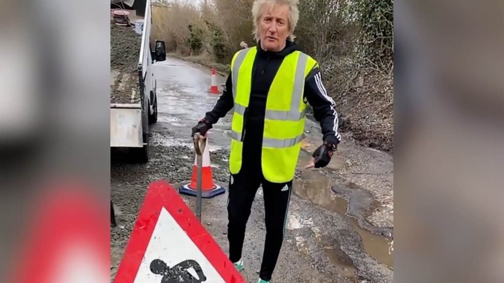 Rod Stewart Ferrari Viral