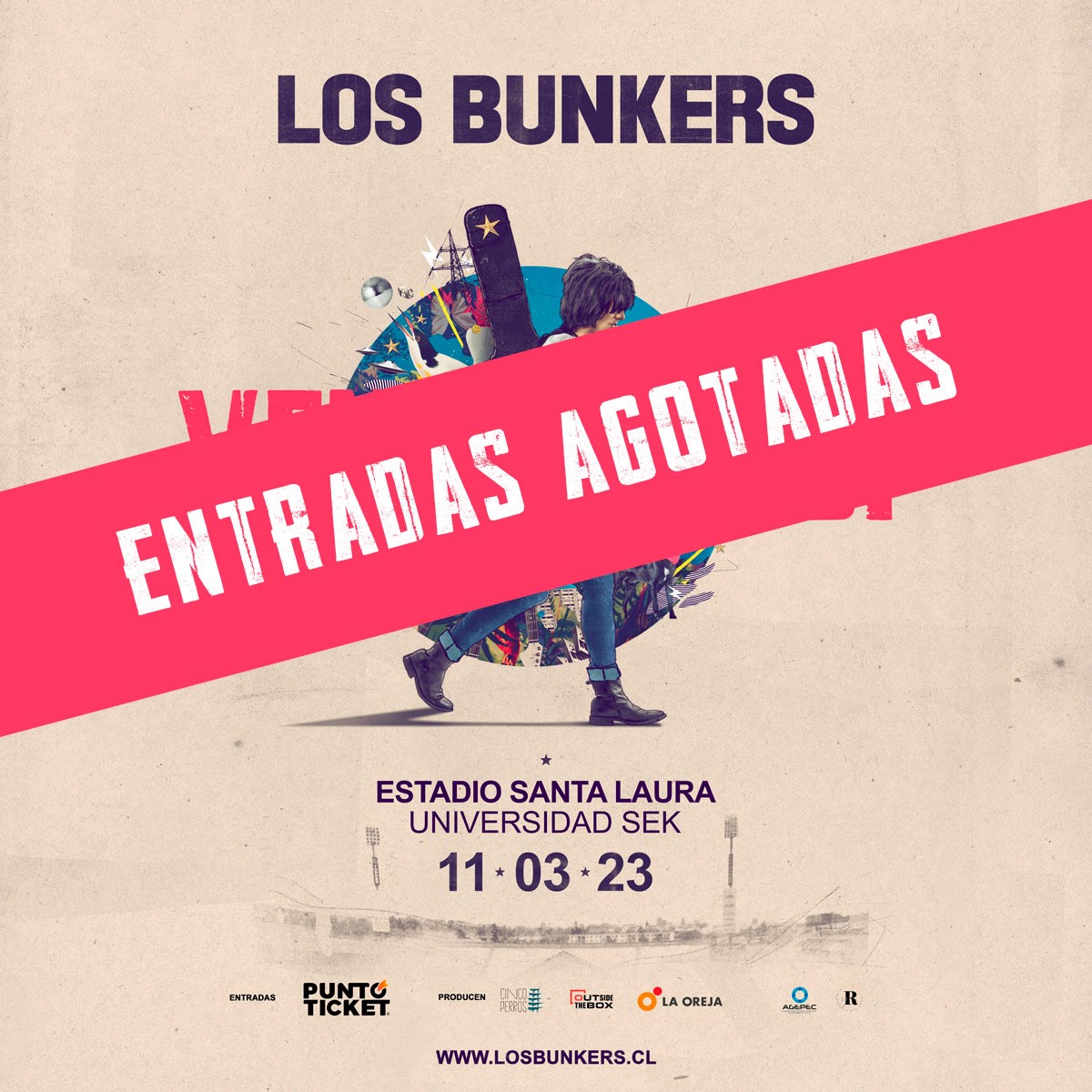 Los Bunkers 2023 Entradas Agotadas