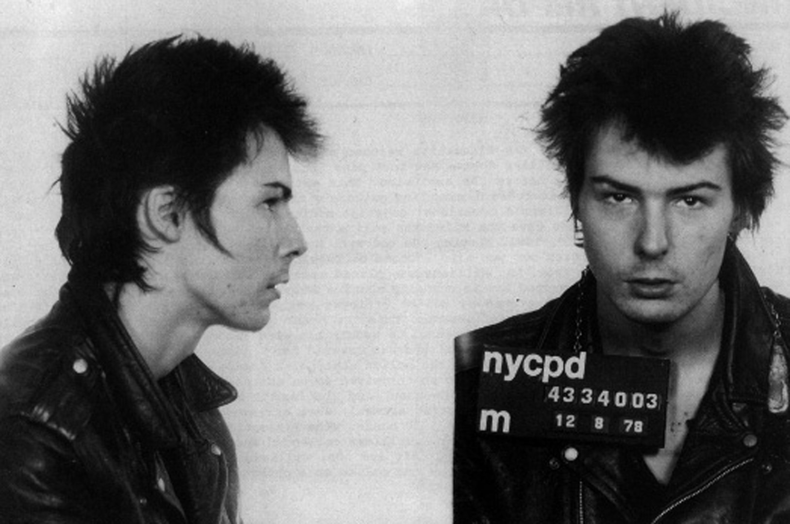 Sid Vicious Gets Arrested