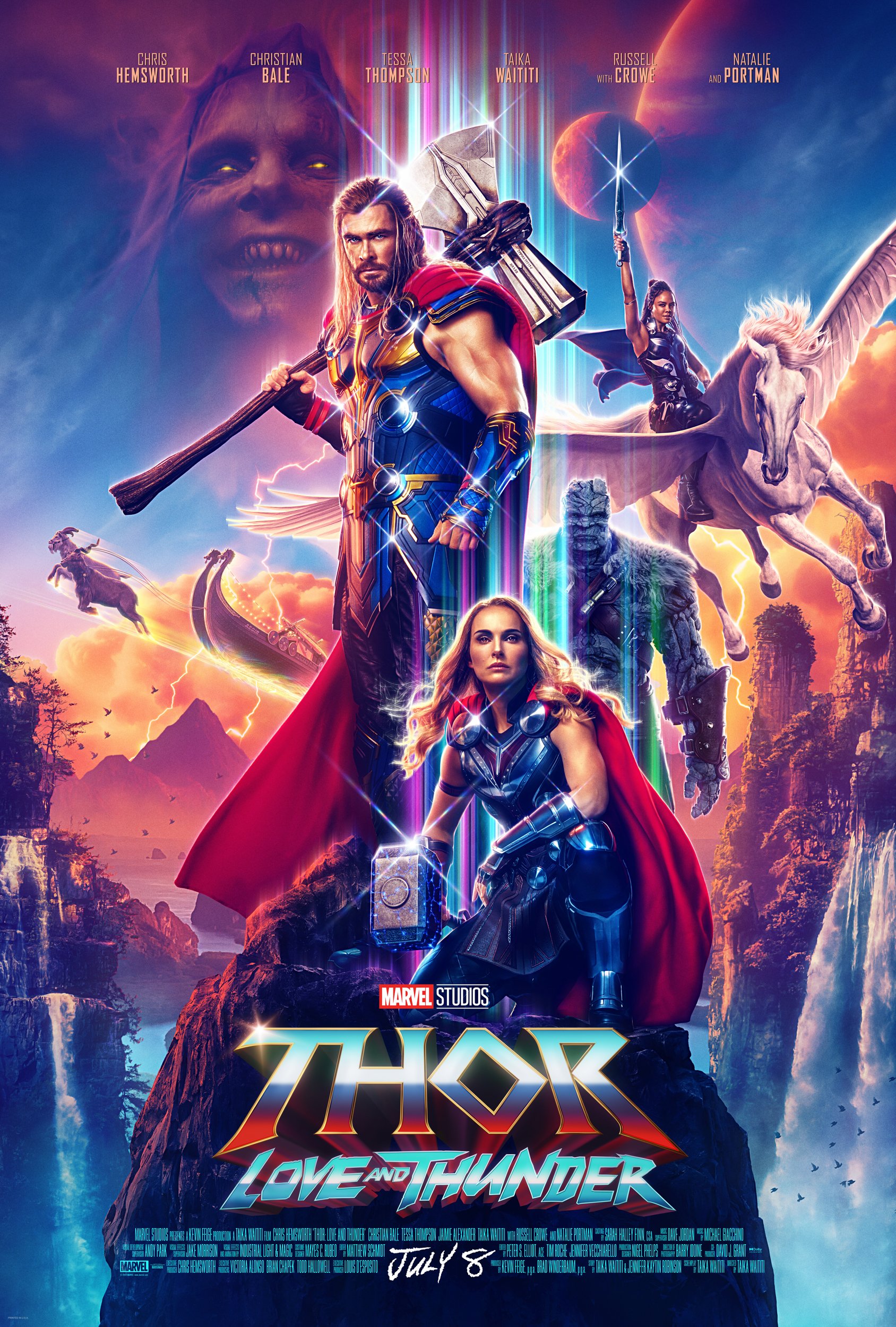 "Thor Love and Thunder" Marvel Studios presenta nuevo trailer