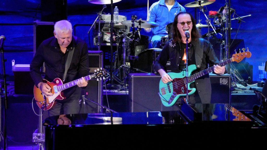 Geddy Lee Alex Lifeson 2022 Getty Web