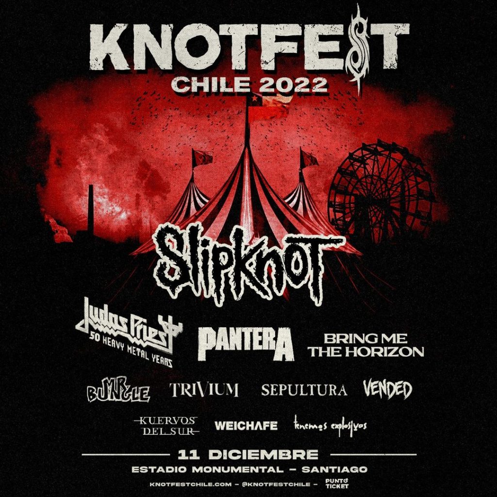 Knotfest Chile 2022: Pantera Y Judas Priest Regresan A Nuestro País ...