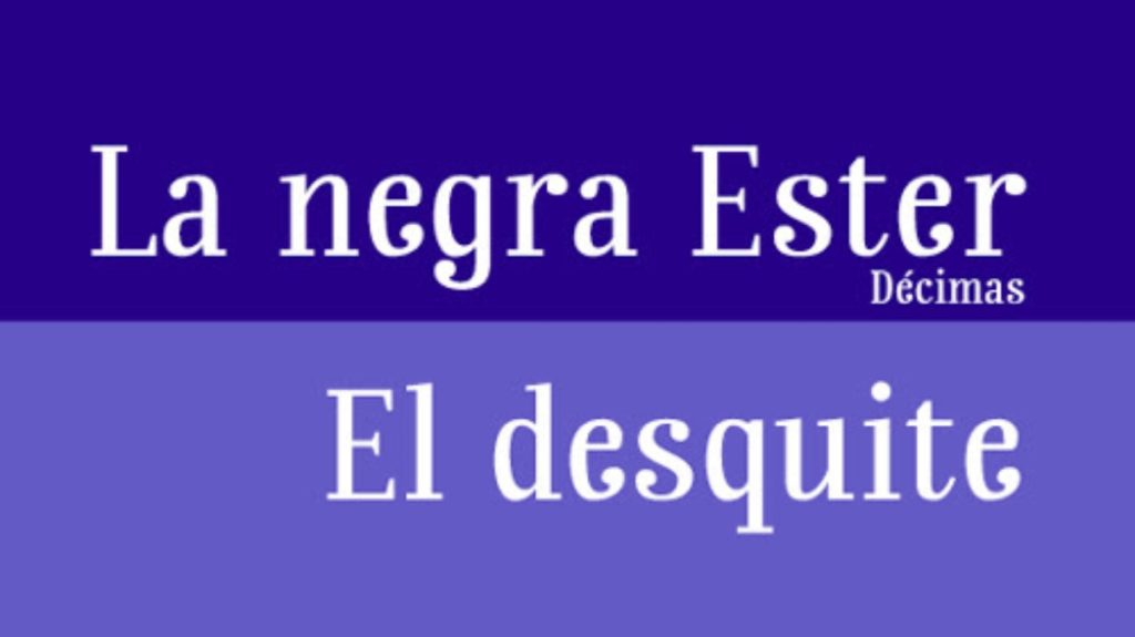 La Negra Ester