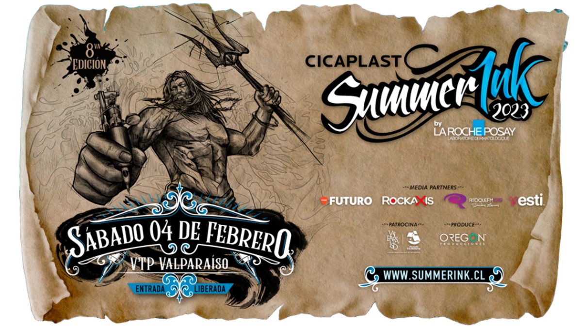 Feria de tatuajes Summer Ink anuncia edición 2023 con entrada liberada —  Futuro Chile