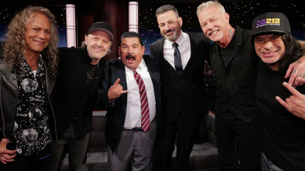 Metallica Jimmi Kimmel 10 Abril 2023 Web