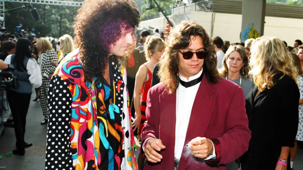 Brian May Eddie Van Halen