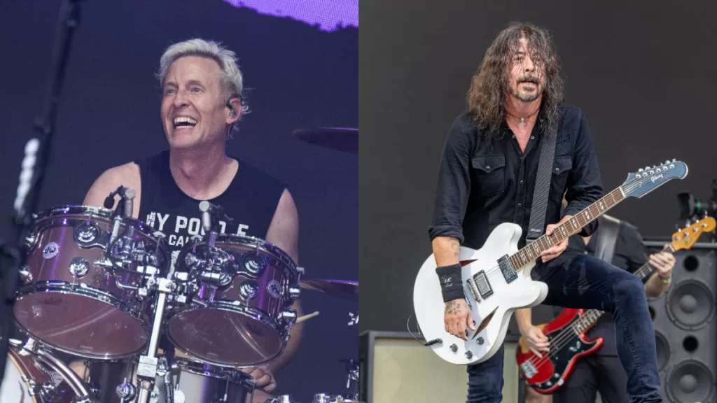 Josh Freese Dave Grohl Foo Fighters