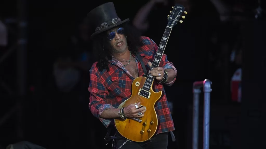 Slash 2023 Glastonbury Getty Web