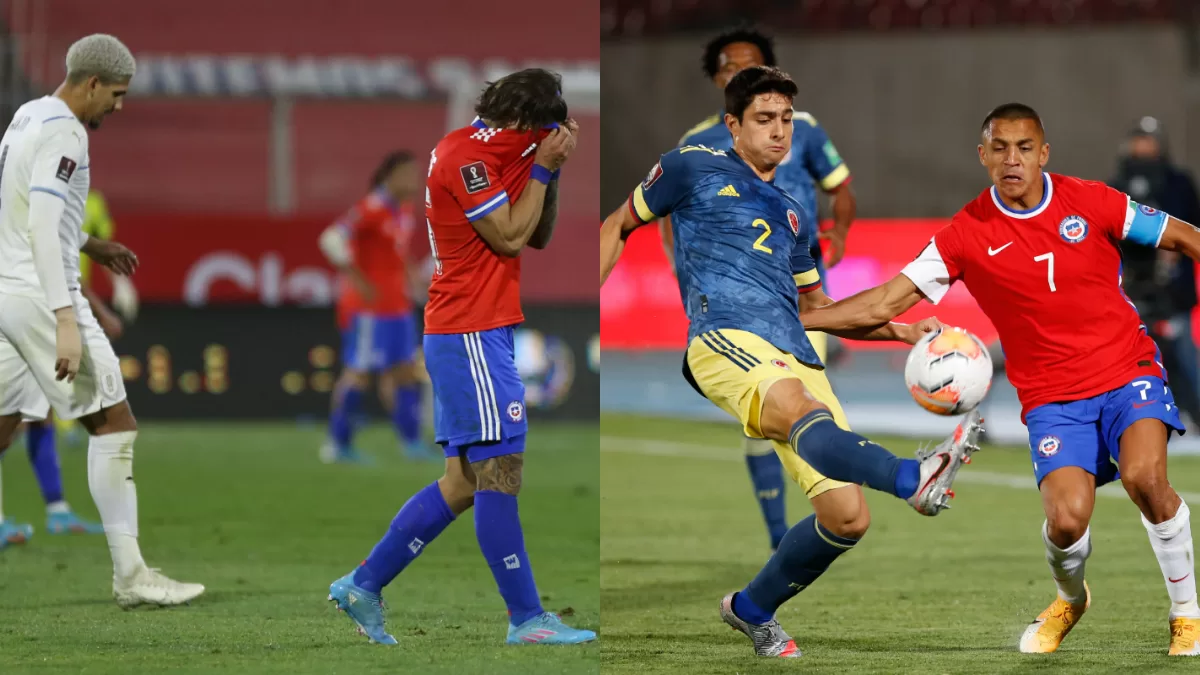 Uruguay y Colombia El historial de La Roja con sus primeros rivales en