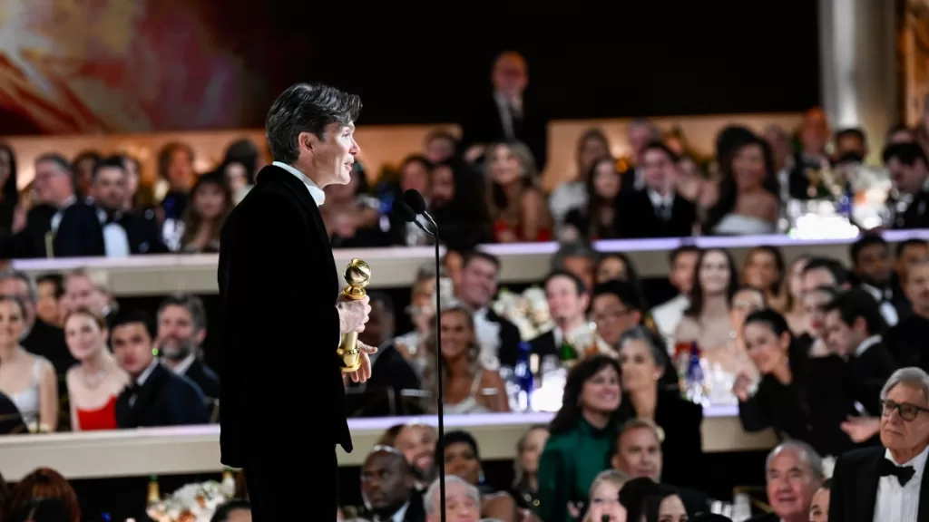 Cillian Murphy, discurso en Globos de Oro 2024