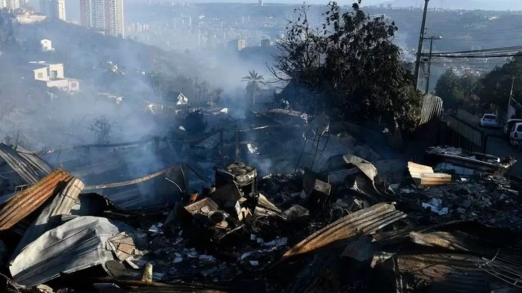 Incendios, Región De Valparaíso