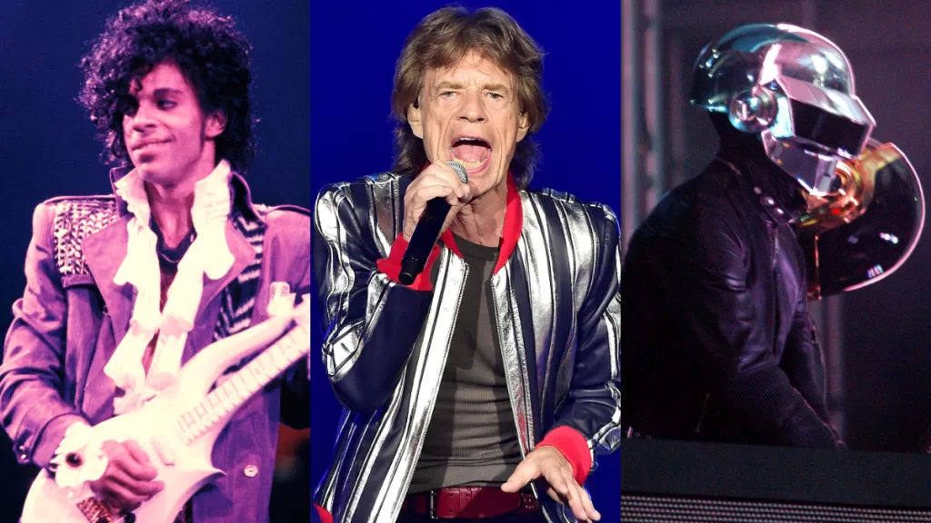 Mick Jagger Prince Daft Punk