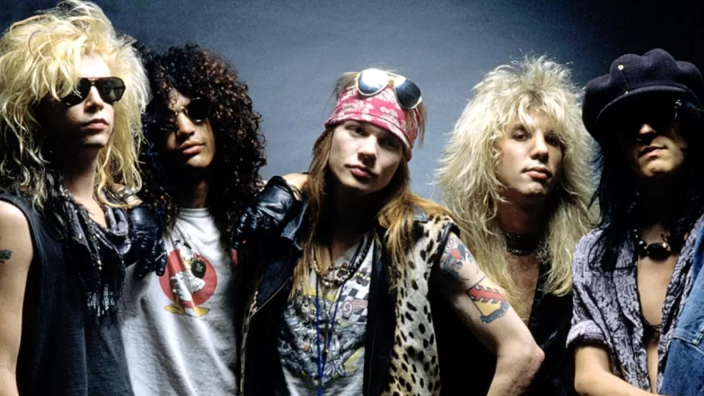 Guns N Roses 1987 Promo Web