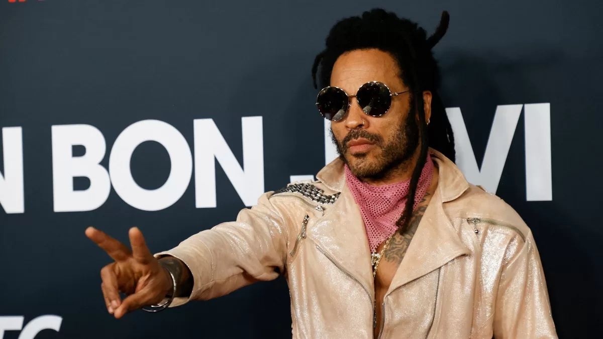 Una nueva faceta Captan a Lenny Kravitz vendiendo tacos y desata las