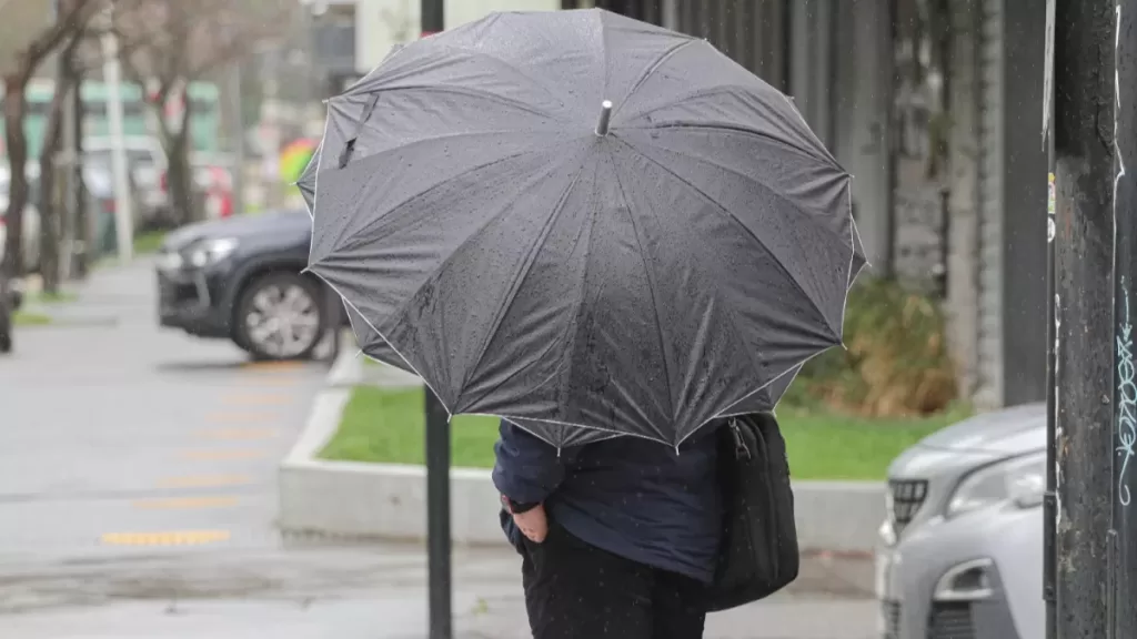 Lluvia En Santiago