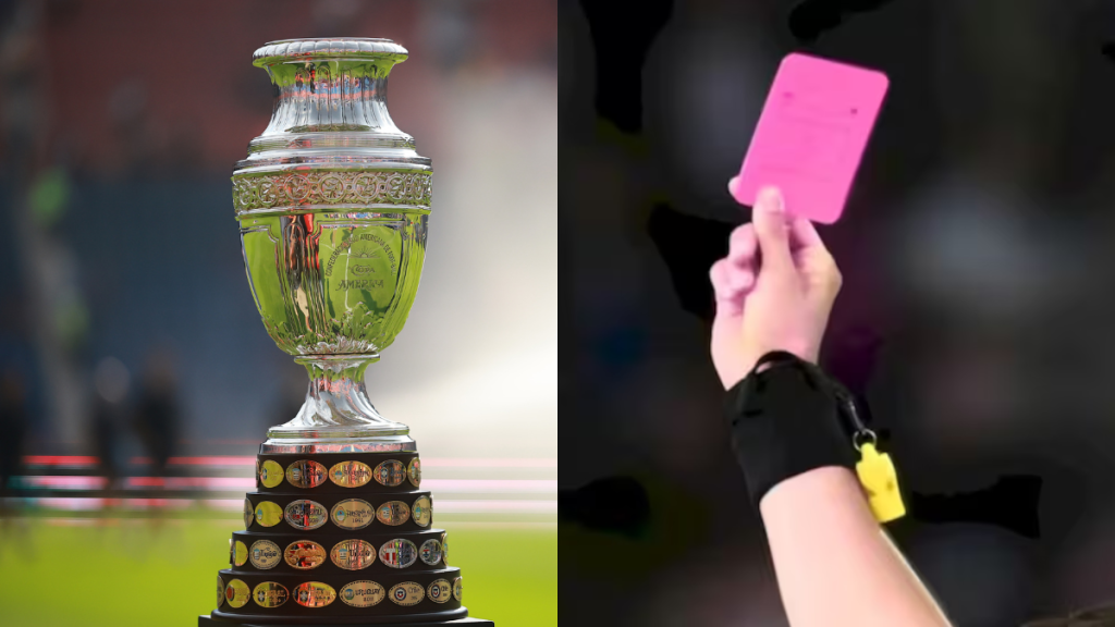 Copa américa Tarjeta Rosada