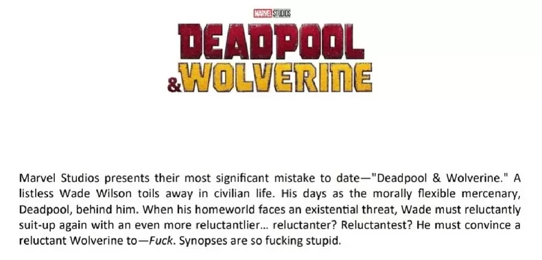 Deadpool Wolverine Sinopsis