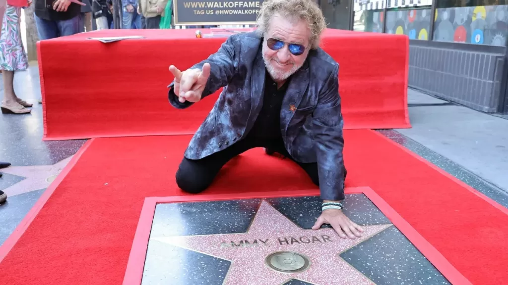 Sammy Hagar 2024 Walk Of Fame