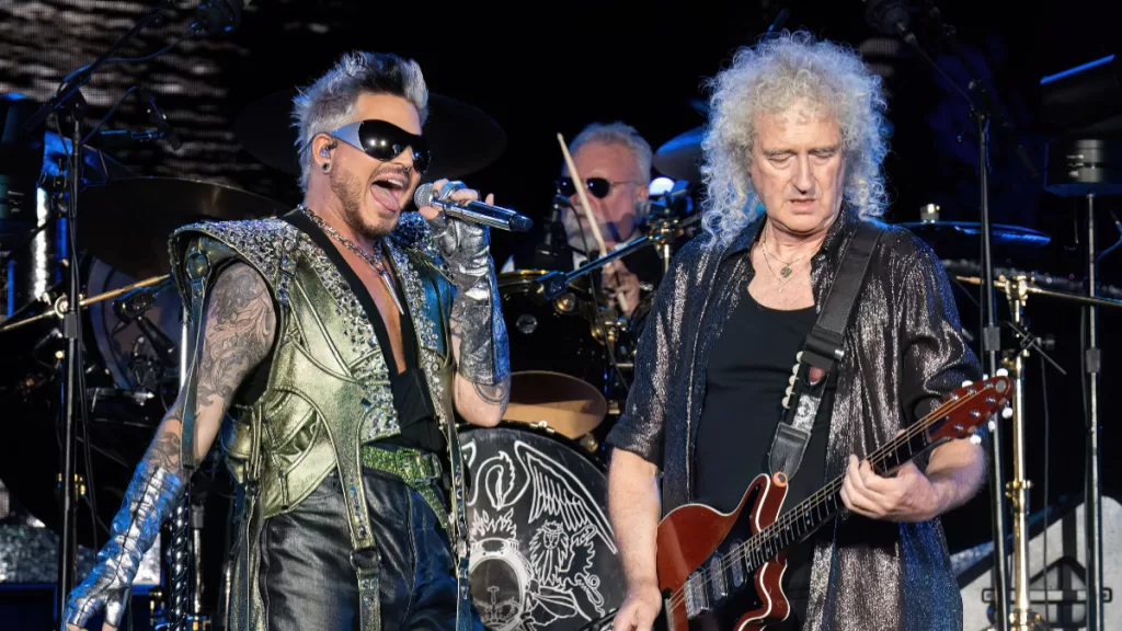 Adam Lambert Queen Brian May