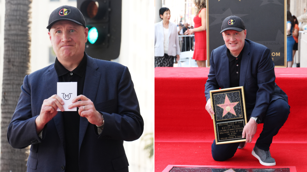 Lo Logró Kevin Feige Presenta Su Estrella En El Paseo De La Fama