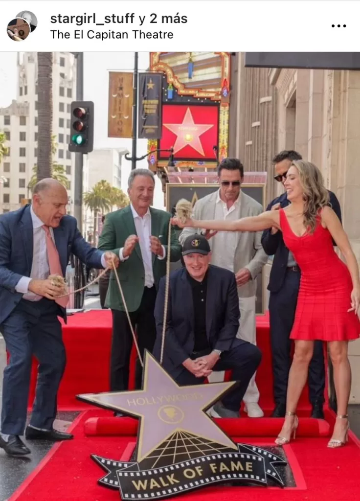 Lo logró: Kevin Feige presenta su estrella en el Paseo de la Fama en Hollywood