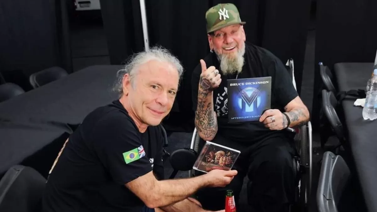 Iron Maiden: Bruce Dickinson y Paul Di'Anno se reúnen por primera vez — Futuro Chile