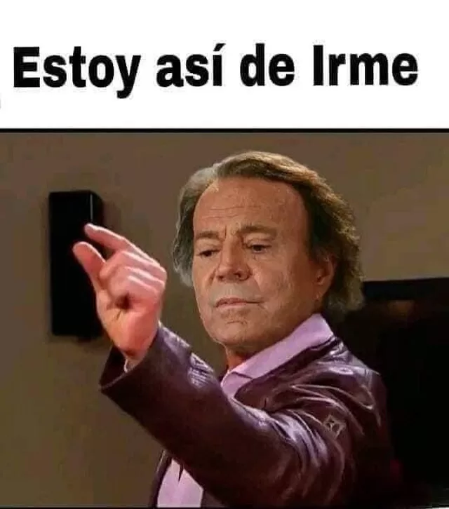 Meme Julio Asi De Irme