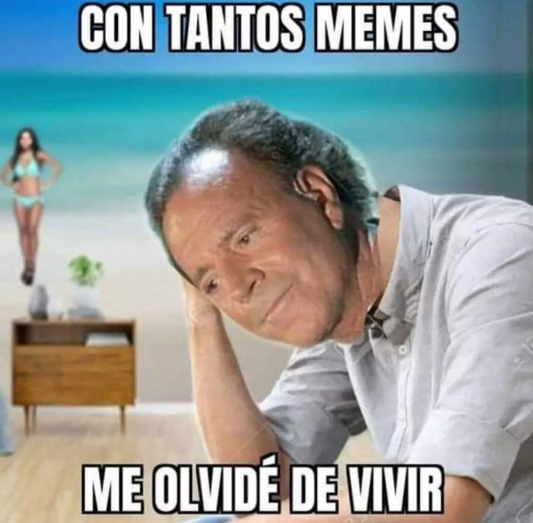 Meme Julio Me Olvide De Vivir