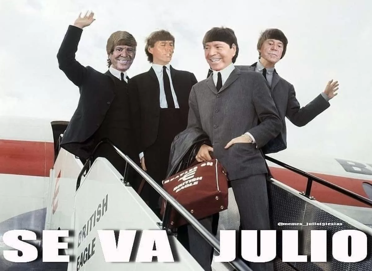 Meme Julio Se Va Beatles