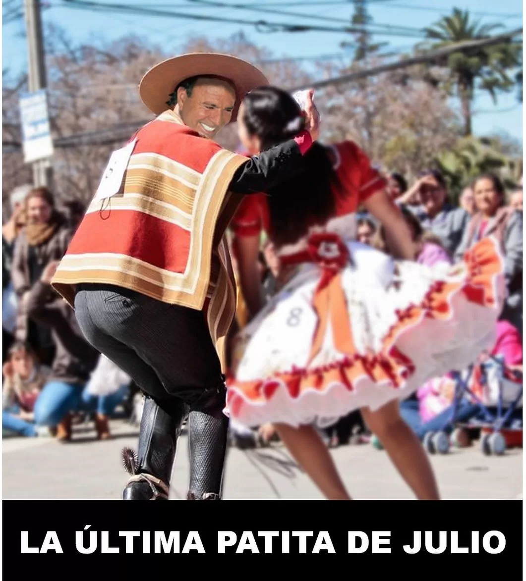 Meme julio Ultima Patita