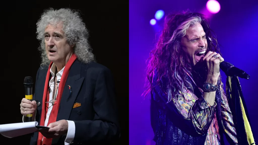 Brian May Steven Tyler Aerosmith