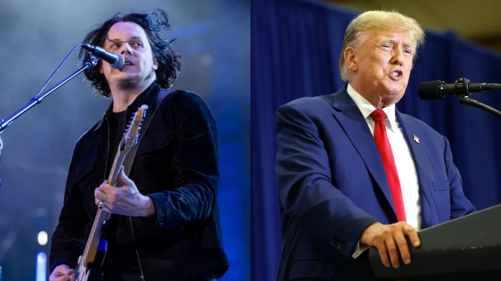 Jack White Donald Trump