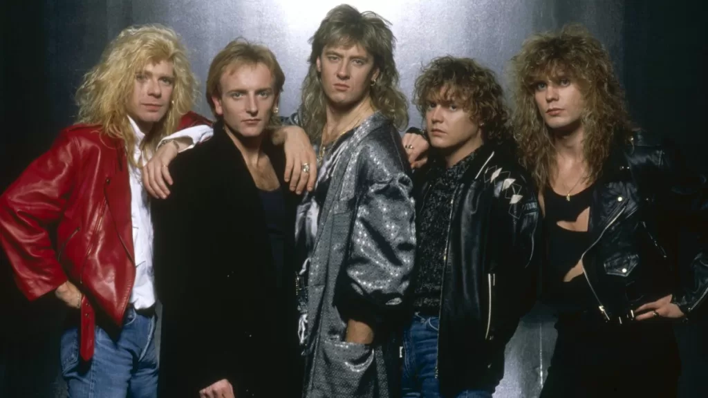 Def Leppard 1987 Hysteria Web