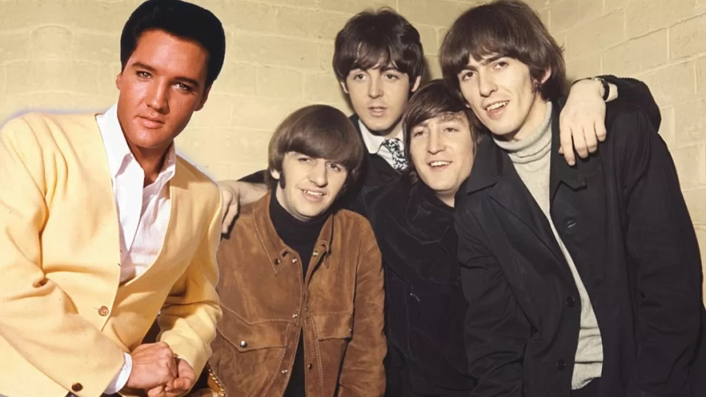 Elvis Presley The Beatles Web