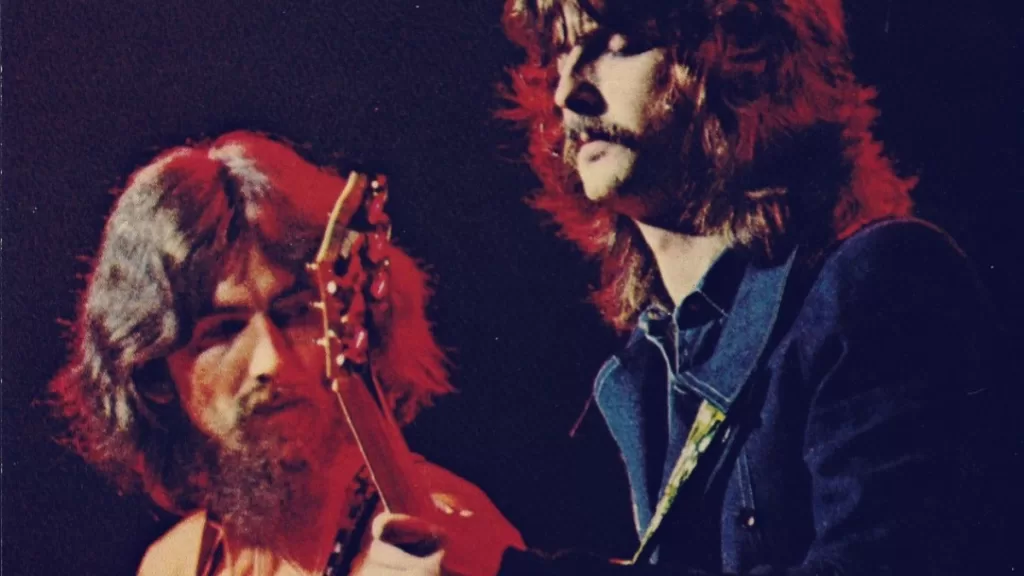 George Harrison Eric Clapton 1971 Web