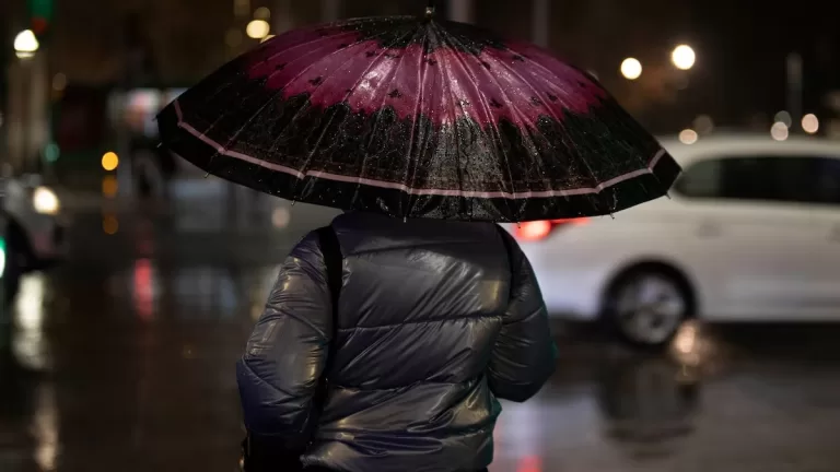 Lluvia En Santiago