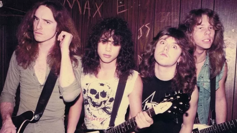 Metallica 1983 Backstage Web