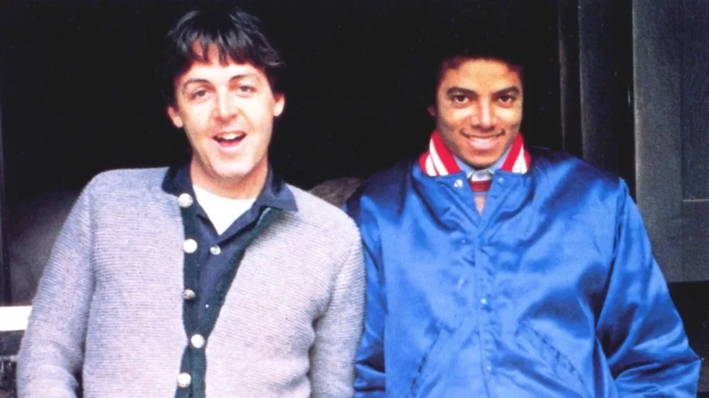 Paul Mccartney Michael Jackson 1982 Web