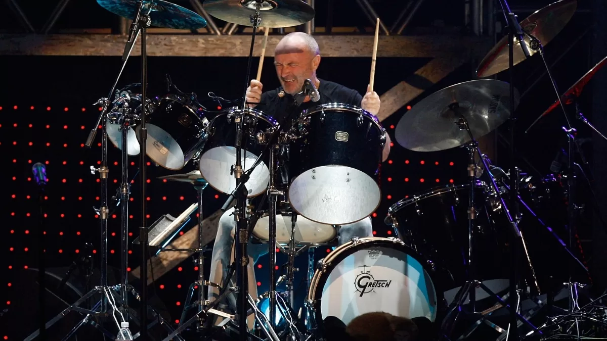 Phil Collins 2007 Bateria Getty Web