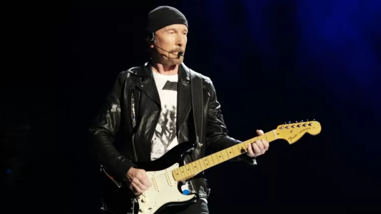 The Edge U2 Stratocaster Getty