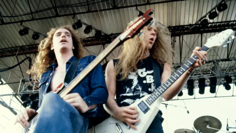 James Hetfield Metallica Cliff Burton