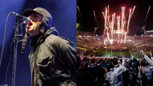 Liam Gallagher Oasis Super Bowl