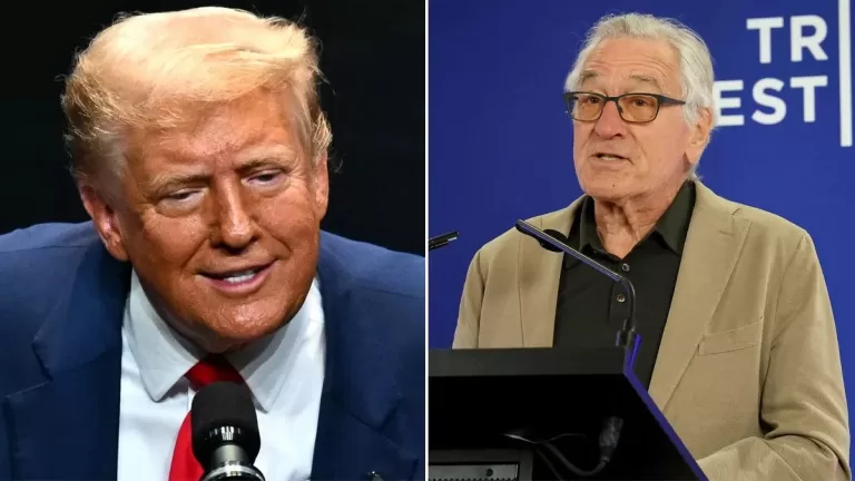 Donald Trump Robert De Niro 2024 Web