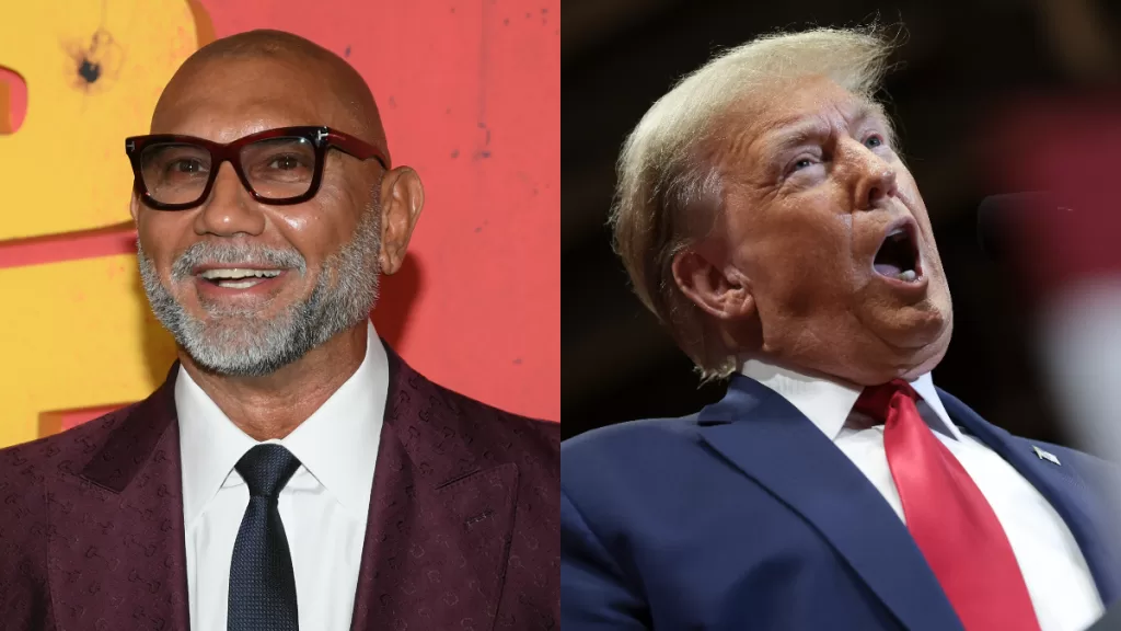 Dave Bautista Donald Trump