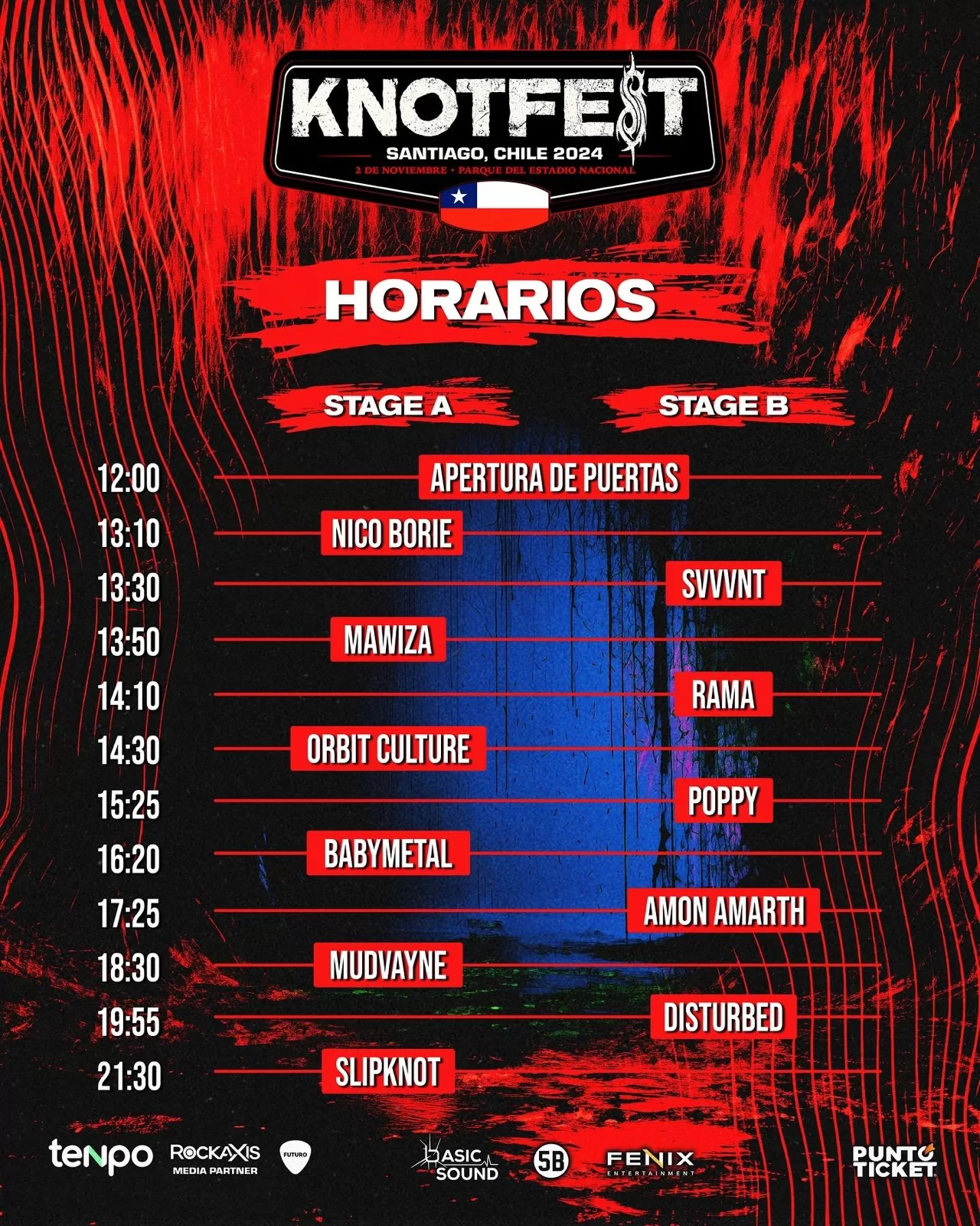 knotfest chile