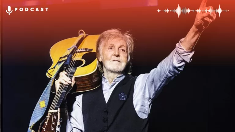 Paul Mccartney 2024 Chile Acustica Card Web