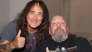 Steve Harris Paul Dianno Web