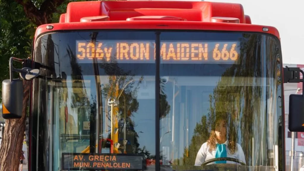 Iron Maiden 666 Transantiago Web