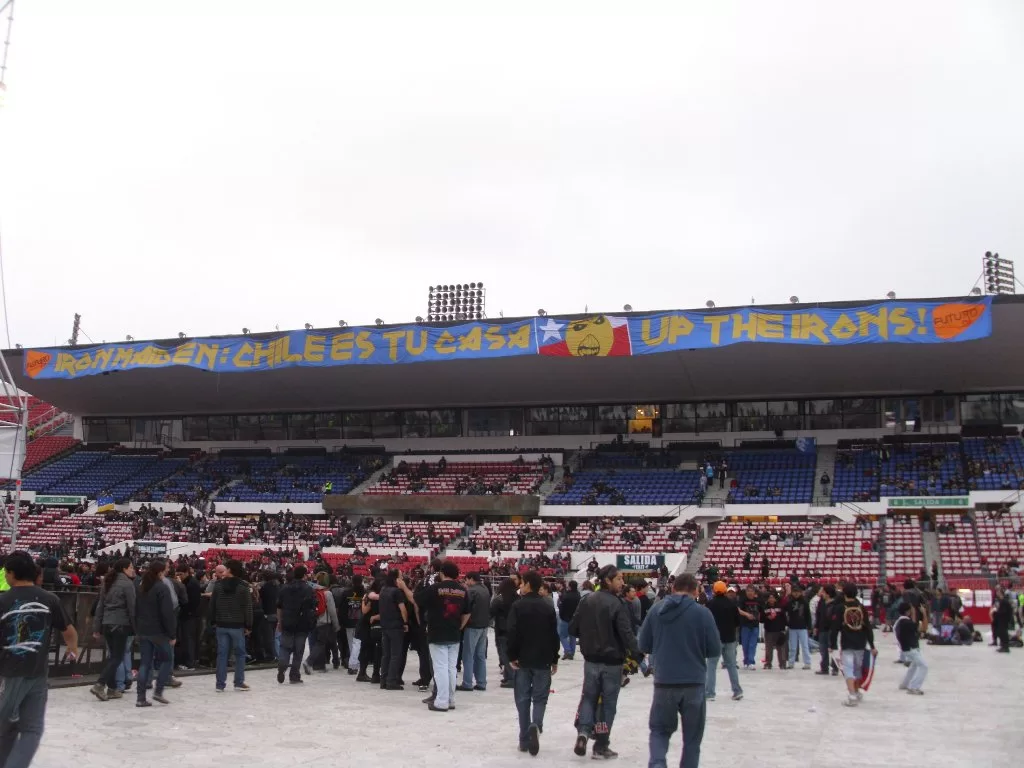 Iron Maiden Chile Es Tu Casa