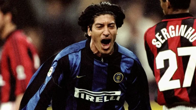 Ivan Zamorano en el inter